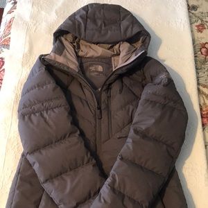 EUC North Face goose down puffer jacket